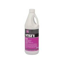 MISTY Halt Liquid Drain Opener - Ready-To-Use/Concentrate Liquid Solution - 0.25 gal (32 fl oz) - 12 / Carton - Clear, Red