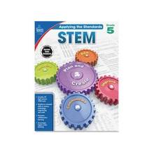 Carson-Dellosa Grade 5 Applying the Standards STEM Workbook Education Printed Book for Science - Book - 64 Pages