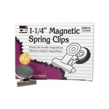 CLI 1-1/4" Magnetic Spring Clips - 1.3" Length - 24 Carton