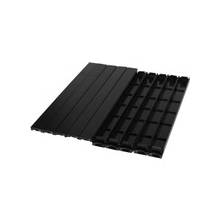 CyberPower Kit with (10) 19" 1U Blanking Panels - Black - 10 Pack - 1.7" Height - 19" Width - 1.1" Depth