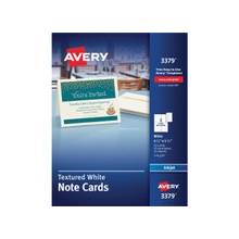 Avery Note Card - 4.25" x 5.50" - Matte - 50 / Box - White