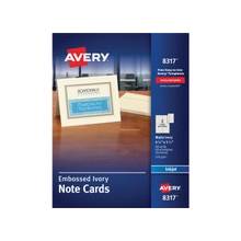 Avery Note Card - 5.50" x 4.25" - Matte - 60 / Box - Ivory