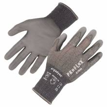 Ergodyne 10482 ProFlex 7044 PU Coated Cut-Resistant Gloves - ANSI A4, EN 388: 4X42D, 18g