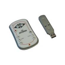 Tripp Lite Keyspan Easy Presenter Wireless Remote Control w/ Laser / Audio White 60ft - PC - 60 ft, Mac"