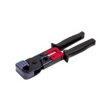 StarTech.com RJ45 RJ11 Crimp Tool with Cable Stripper - RJ45+RJ11 Strip & Crimp Tool - Crimp tool - Metal - Comfortable Grip - 1