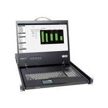 Tripp Lite Rack Console KVM Cable Kit w/ 19" LCD 1U PS/2 TAA GSA - 1 Computer(s) - 19" Active Matrix TFT Color LCD - 1 x HD-15 Keyboard/Mouse/Video - 1U Height