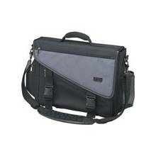 Tripp Lite Profile Brief Bag Notebook / Laptop Computer Carry Case Nylon - Top-loading - Nylon - Charcoal Gray, Black"