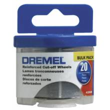 Dremel 426B Bulk Pack- Reinforced Cut-Off Wheels (20Pc.)