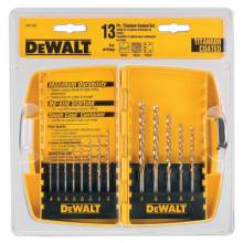 Dewalt DW1363 13-Pc Titanium Drill (1 SET)