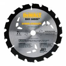 Dewalt DW3191 7-1/4" 18T Rock Carbide (1 EA)