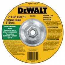 Dewalt DW4759 7"X1/4"X5/8"-11 Masonary (10 EA)