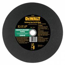 Dewalt DW8009 10"X1/8"X5/8" Concretestationary Saw Cut Off (10 EA)