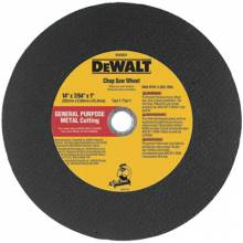 Dewalt DW8010 16"X7/64"X1 General Purpose Stationary Caw Cut-O (1 EA)