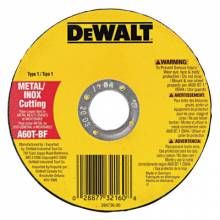 Dewalt DW8062 4-1/2"X.045"X7/8" Metalthincut-Off Wheel Type-1
