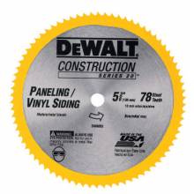 Dewalt DW9053 5-3/8" 78T Series 20 Cor