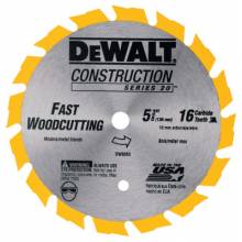 Dewalt DW9055 5-3/8" 16T Carbide Cordl (5 EA)