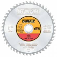 Dewalt DWA7948 9In 48T Ferr Metal Cutting 1In Arbor