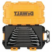 Dewalt DWMT73809 Tough Box Tool Kit Saecombination Wrench Set