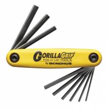 Bondhus 12589 5/64-1/4" Gorilla Grip Foldup Tool Set