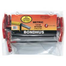 Bondhus 13148 Btx 50Mm 5Pc. T-Wrench Hex Set Balldriver