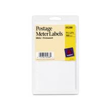 Avery Postage Meter Label - Permanent Adhesive - 1.50" Width x 2.75" Length - 4 / Sheet - White - 160 / Pack