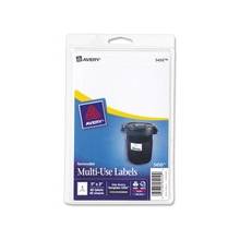 Avery Handwritten Removable ID Label - Removable Adhesive - 5" Width x 3" Length - Rectangle - Laser, Inkjet - White - 40 / Pack