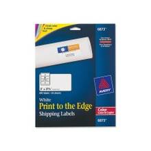 Avery Color Printing Label - 2" Width x 3.75" Length - 8 / Sheet - Rectangle - Laser - White - 200 / Pack