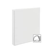 Avery Durable Slant Ring Reference View Binder - 1" Binder Capacity - Letter - 8 1/2" x 11" Sheet Size - 220 Sheet Capacity - 3 x D-Ring Fastener(s) - 2 Internal Pocket(s) - Vinyl - White - Recycled - 1 Each