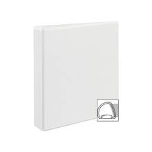 Avery Durable Slant Ring Reference View Binder - 1 1/2" Binder Capacity - Letter - 8 1/2" x 11" Sheet Size - 350 Sheet Capacity - 3 x D-Ring Fastener(s) - 2 Internal Pocket(s) - Vinyl - White - Recycled - 1 Each