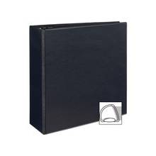 Avery Durable Slant Ring Reference View Binder - 4" Binder Capacity - Letter - 8 1/2" x 11" Sheet Size - 700 Sheet Capacity - 3 x D-Ring Fastener(s) - 2 Internal Pocket(s) - Vinyl - Black - Recycled - 1 Each