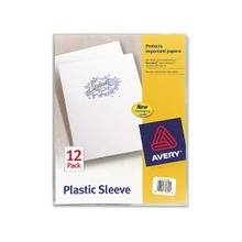 Avery Plastic Sleeve - Letter - 8 1/2" x 11" Sheet Size - 100 Sheet Capacity - Polypropylene - Clear - 12 / Pack