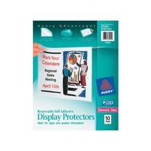 Avery Removable Self Adhesive Display Protector - For Letter 8.50" x 11" Sheet - Clear - Polypropylene - 10 / Pack