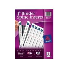 Avery Binder Spine Insert - 1" Sheet - White - 40 / Pack
