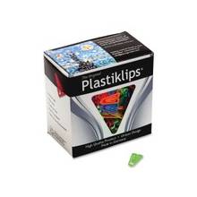 Baumgartens Plastiklips Paper Clip - Small - 1000 Pack - Assorted - Plastic