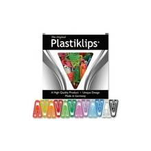 Baumgartens Plastiklips Paper Clip - Medium - 500 Pack - Assorted - Plastic