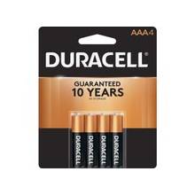 Duracell Multipurpose Battery - AAA - Alkaline - 1.5 V DC - 4 / Pack