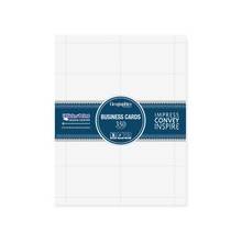 Geographics Business Card - 3.50" x 2" - 65 lb Basis Weight - Recycled - 30% Recycled Content - 350 / Pack - White