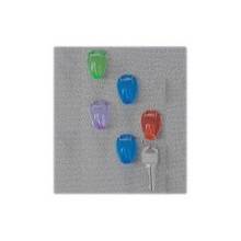 OIC Standard Cubicle Hooks - Standard - 5 / Pack - Assorted