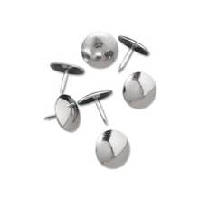 OIC Thumb Tacks - 100 Pack - Silver - Steel