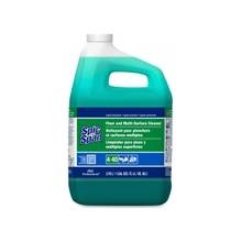 P&G Spic and Span Floor Cleaner - Liquid Solution - 1 gal (128 fl oz) - 1 Each - Green