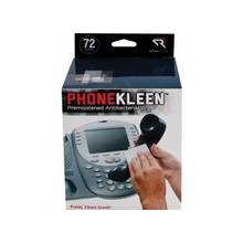 Read Right Phone Kleen Cleaning Wipes - For Telephone - Pre-moistened - 72 / Box