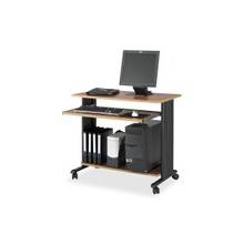 Safco Muv 35" Fixed Height Desk - Rectangle Top - Assembly Required - Steel, Wood