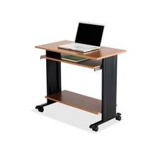 Safco Muv 35" Fixed Height Desk - Rectangle Top - Assembly Required - Steel, Wood