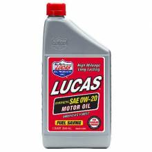 Lucas Oil 11302 Synthetic SAE 0W-20 ACEA C5 API SP Motor Oil/1.05 Quart (1 L)