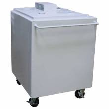 American Lube 120BCDW 120-Gallon Double-Wall Cube Tank on Casters
