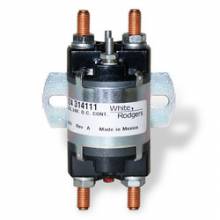 Solenoid w/ Continuous Duty, 24 VDC Isolated Coil, Normally Open, Contact Rating 100 Amps