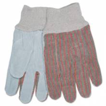 Memphis Glove 1030 Economy Shoulder Leatherpalm Gloves Knit Wrist (12 PR)