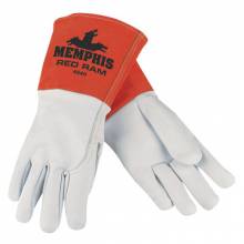 Memphis Glove 4840XL X-Large Red Ram Grain Goatskin Mig/Tig Glove (12 PR)