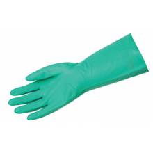 Memphis Glove 5330S Size 10 Green Flock Lined Nitrile Gloves 18Mi (1 PR)