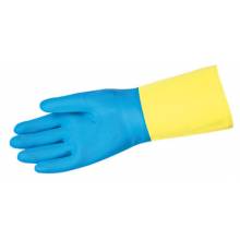 Memphis Glove 5409S Size 9 Blue Neoprene Over Yellow Latex Glove (1 PR)